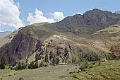 Incan terraces in the Urubamba valley